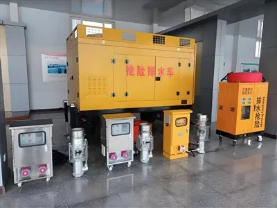 Diesel -Generator -Set in integriert mit einer Pumpe der dauerhaften Magneten variable Frequenz in einem Anhänger integriert