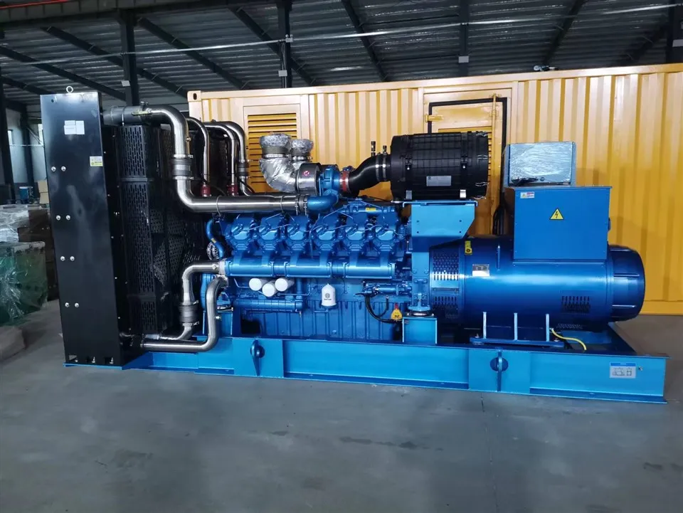 Distributor Of Diesel Generator Powered By Weichai Diesel Engine Rated 1000KW Sound Proof