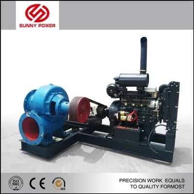 Wasserpumpe für den Goldbergbau