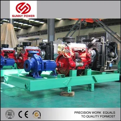 Selbstansaugende Meerwasserpumpe